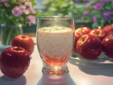 Rezeptbild zu Skyr Drink mit Apfel
