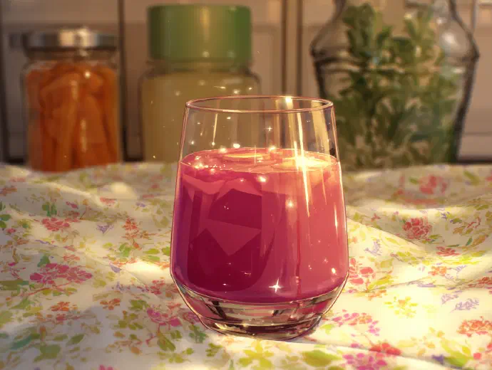 Skyr Drink mit roter Beete Rezept-Bild von: Skyr Drink mit roter Beete
