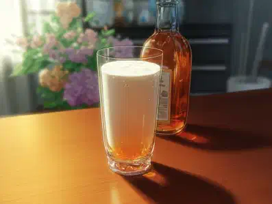 Rezeptbild zu Skyr Drink mit Rum