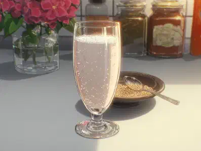 Rezeptbild zu Skyr Drink mit Vanillezucker